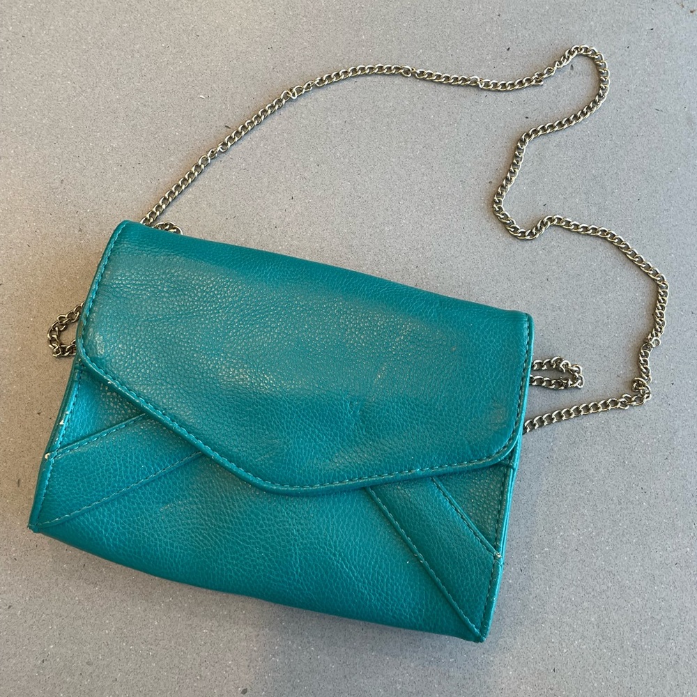 Forever21 teal bag